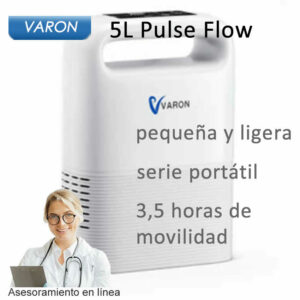 VARON 5L Pulse Flow NT-2, Concentrador portátil de oxígeno